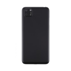 BACK COVER WITH CAMERA LENS HUAWEI Y5P BLACK BACK COVER WITH CAMERA LENS HUAWEI Y5P BLACK